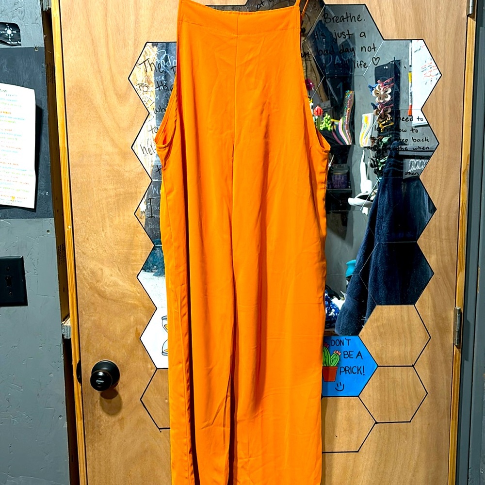 Large - Orange Overalls